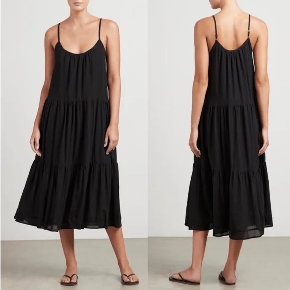 Elegant Black Sleeveless Dress